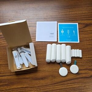 Google Nest Detect Sensors and Nest Tag Bundle for Nest Secure Alarm White